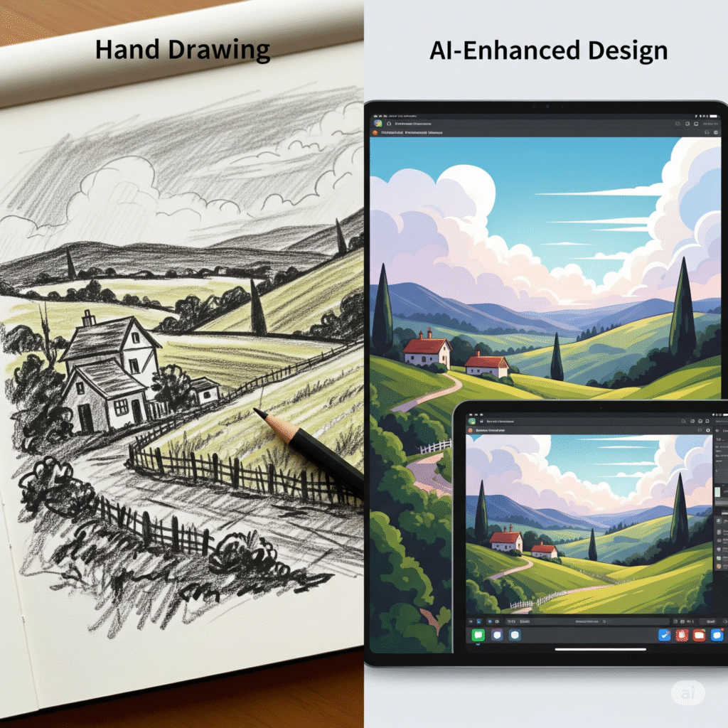 Ai improving Visuals Curio Blend